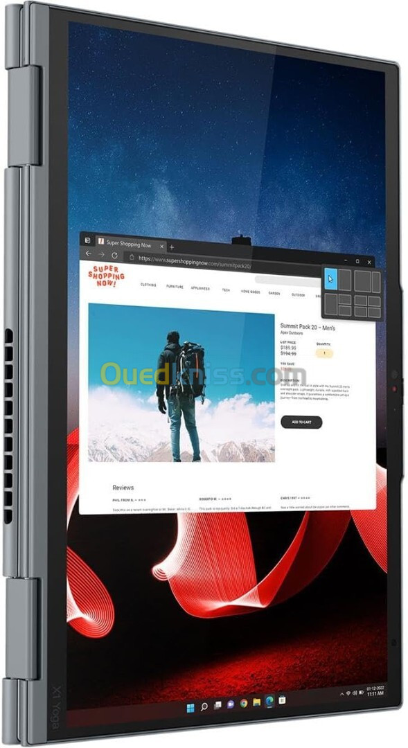 Lenovo ThinkPad X1 Yoga Gen 8 - X360 TACTILE - INTEL 13EME GEN CORE i7 1355U Evo - 16 RAM - 512 SSD 