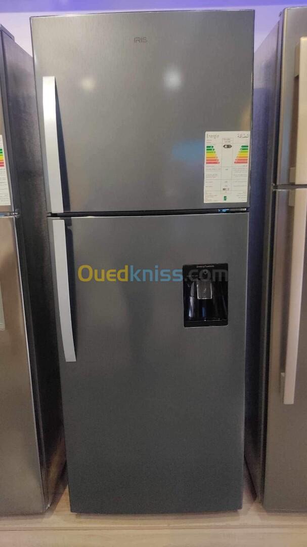 PROMO Réfrigérateur IRIS 480L Defrost Blanc/Gris 60000Da_Inox 63000Da_Noir 60500Da 