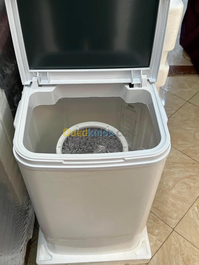 PROMO Machine à laver Semi-automatique 5Kg Cristor 13500Da/ تغسل و تشلل وتعصر 