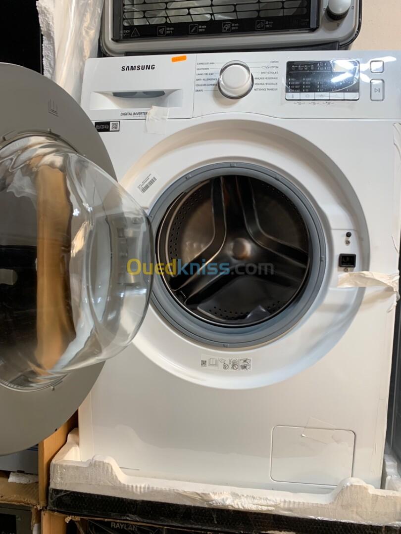 PROMO Machine à laver SAMSUNG 7Kg 1400Tr/mn Blanc 57500Da/ Inox 59500Da 