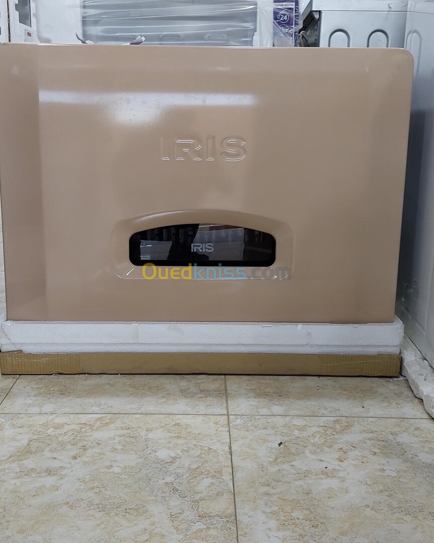 PROMO Chauffage à gaz IRIS 10Kw Noir/Crème /14Kw