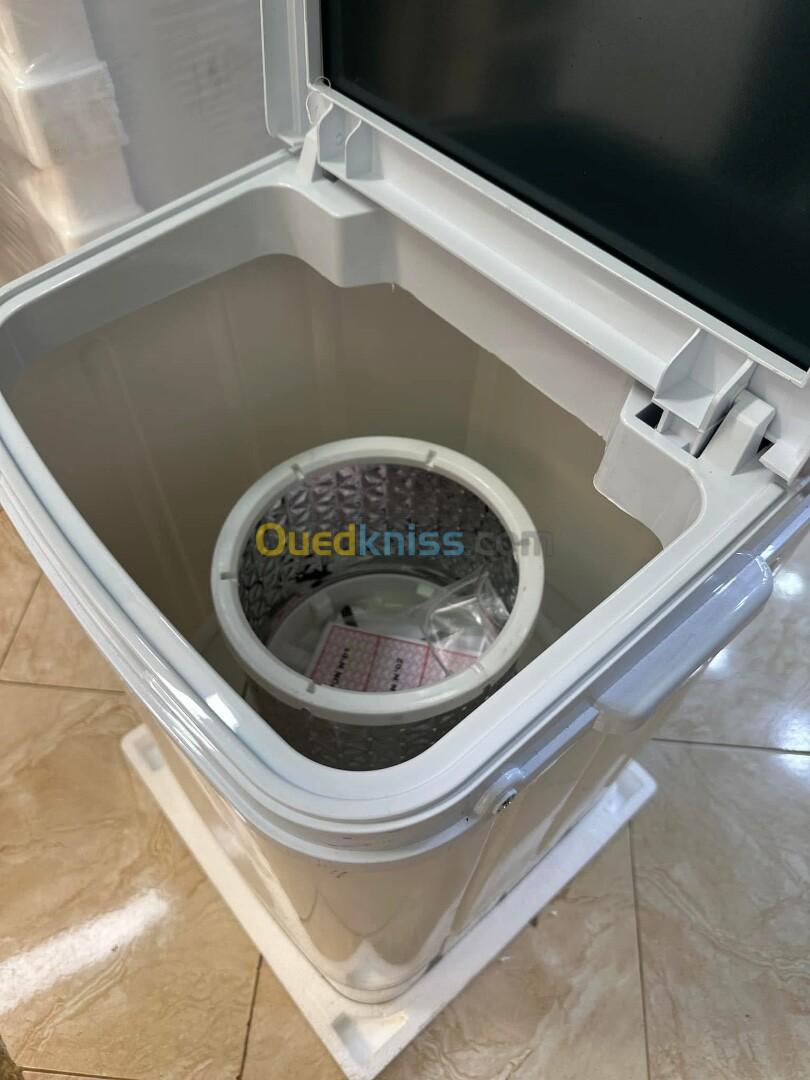 PROMO Machine à laver Semi-automatique 5Kg Cristor 13500Da/ تغسل و تشلل وتعصر 