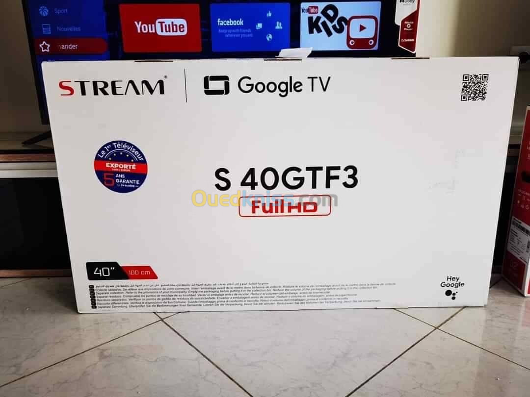 PROMO Les televisions STREAM Simple/Smart 32/40/43/50/55/58/65 Full HD/Démo intégrée/Frameless