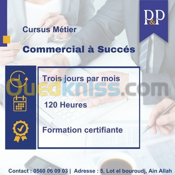 Formation commercial & vente 