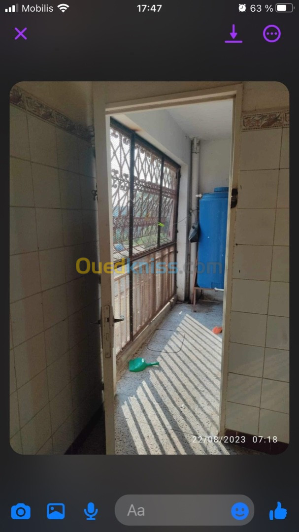 Location Appartement F4 El Tarf Ben mehdi