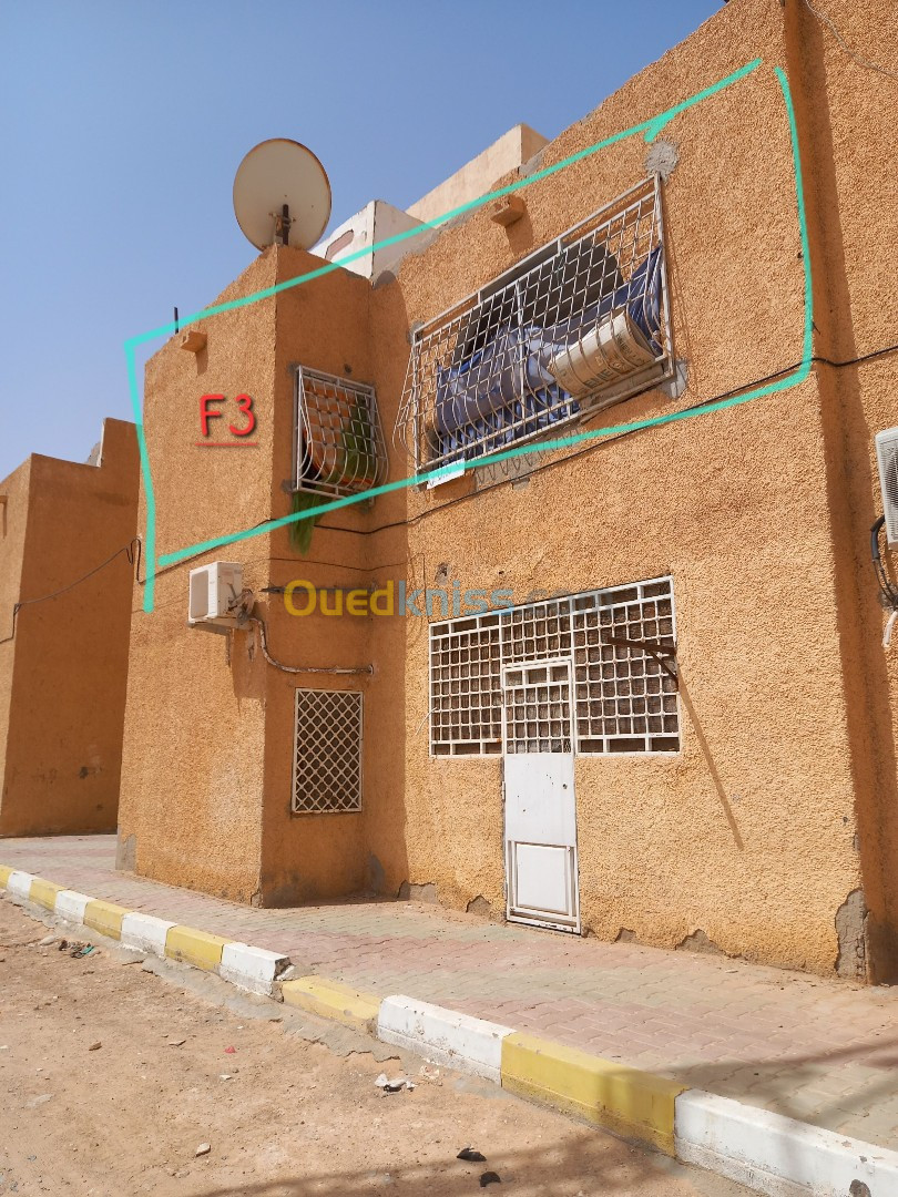 Vente Appartement F03 Ouargla Sidi khouiled