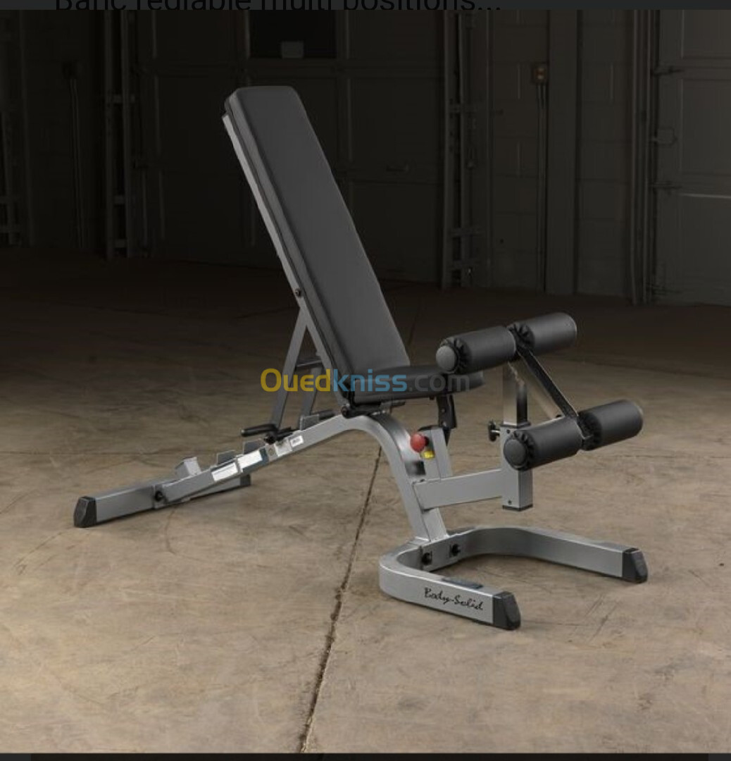 Banc de musculation professionnel réglable body solide 