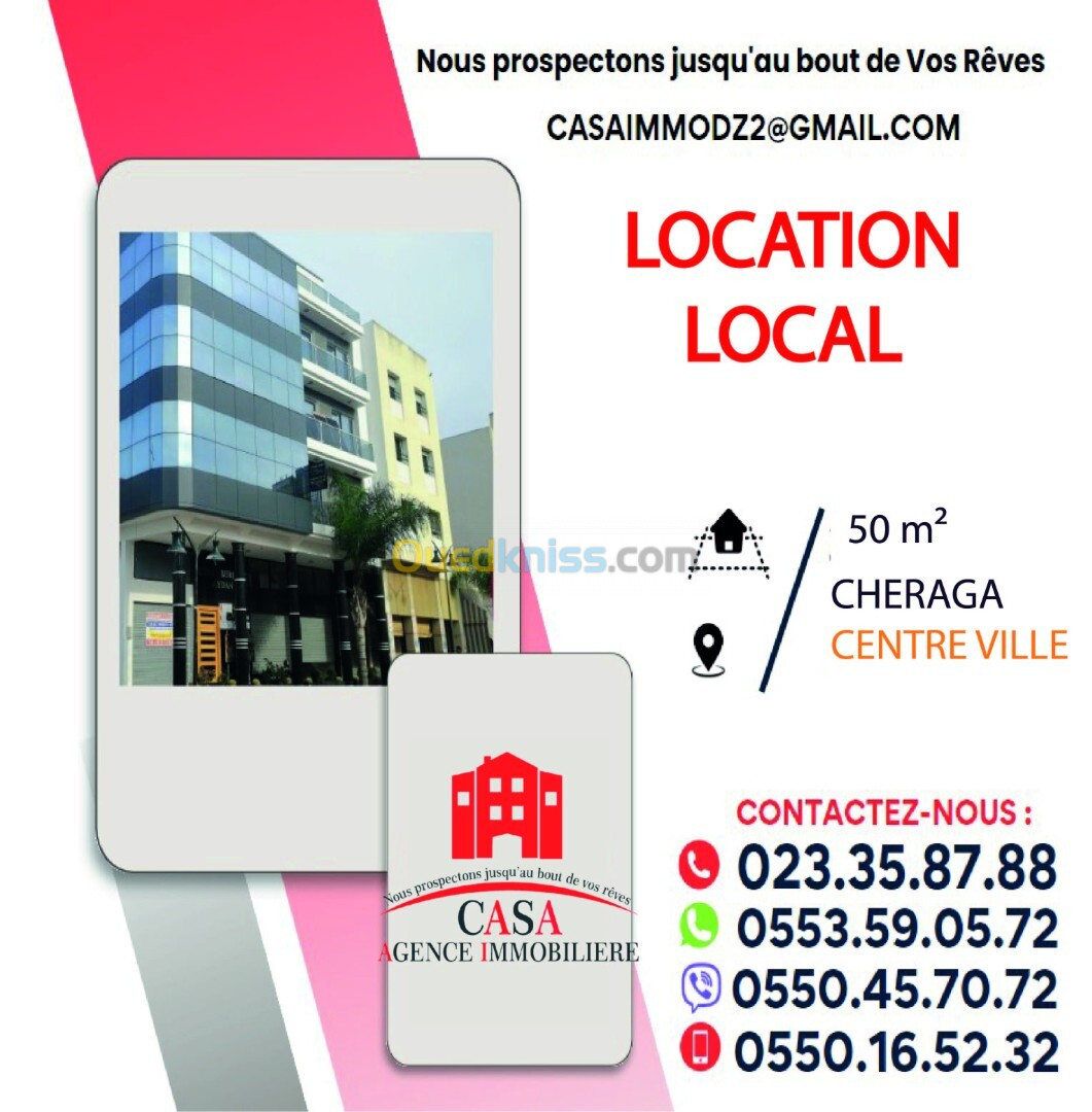 Location Local Alger Cheraga