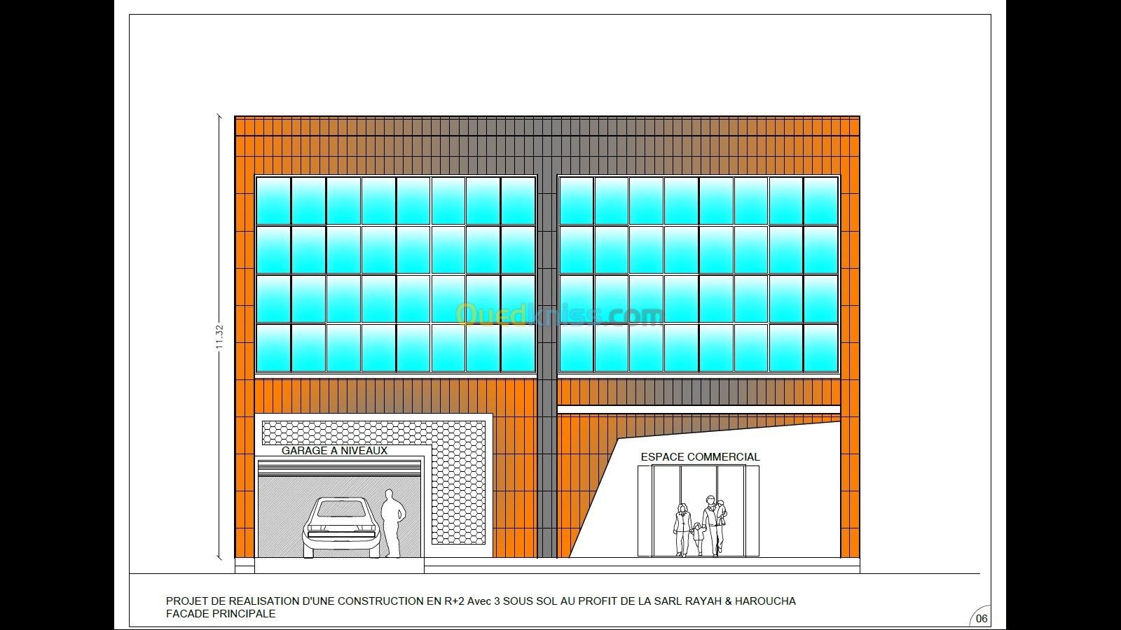 دراسة و متابعة اشغال  Etudes architecture et suivi travaux 