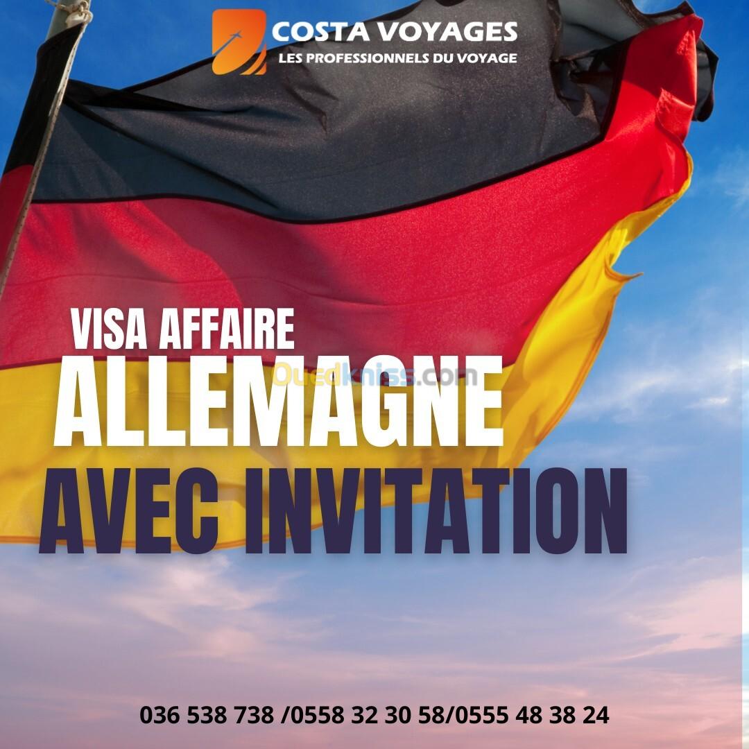 BIG OFFRE !!visa affaire !!!! allemagne avec invitation