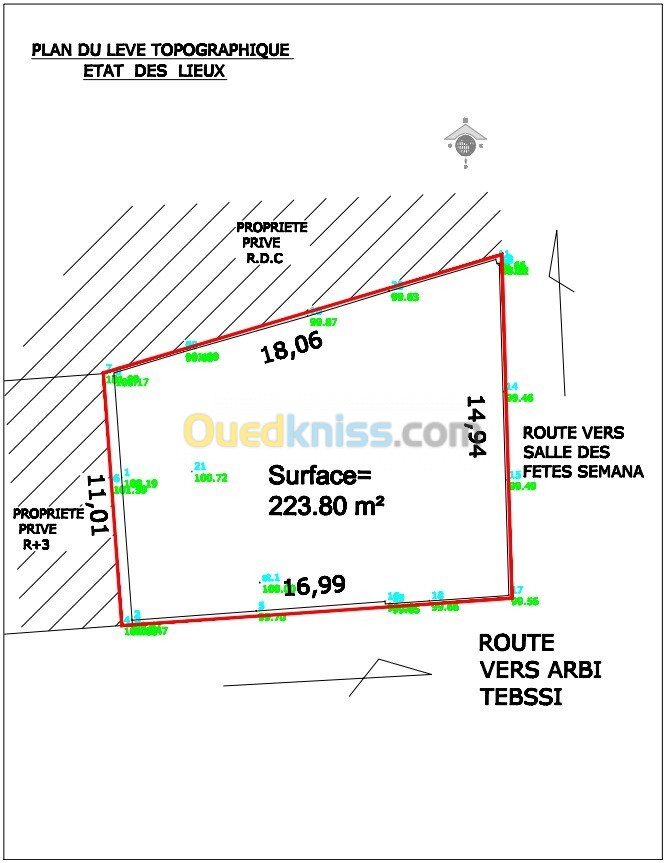 Vente Terrain Blida Blida