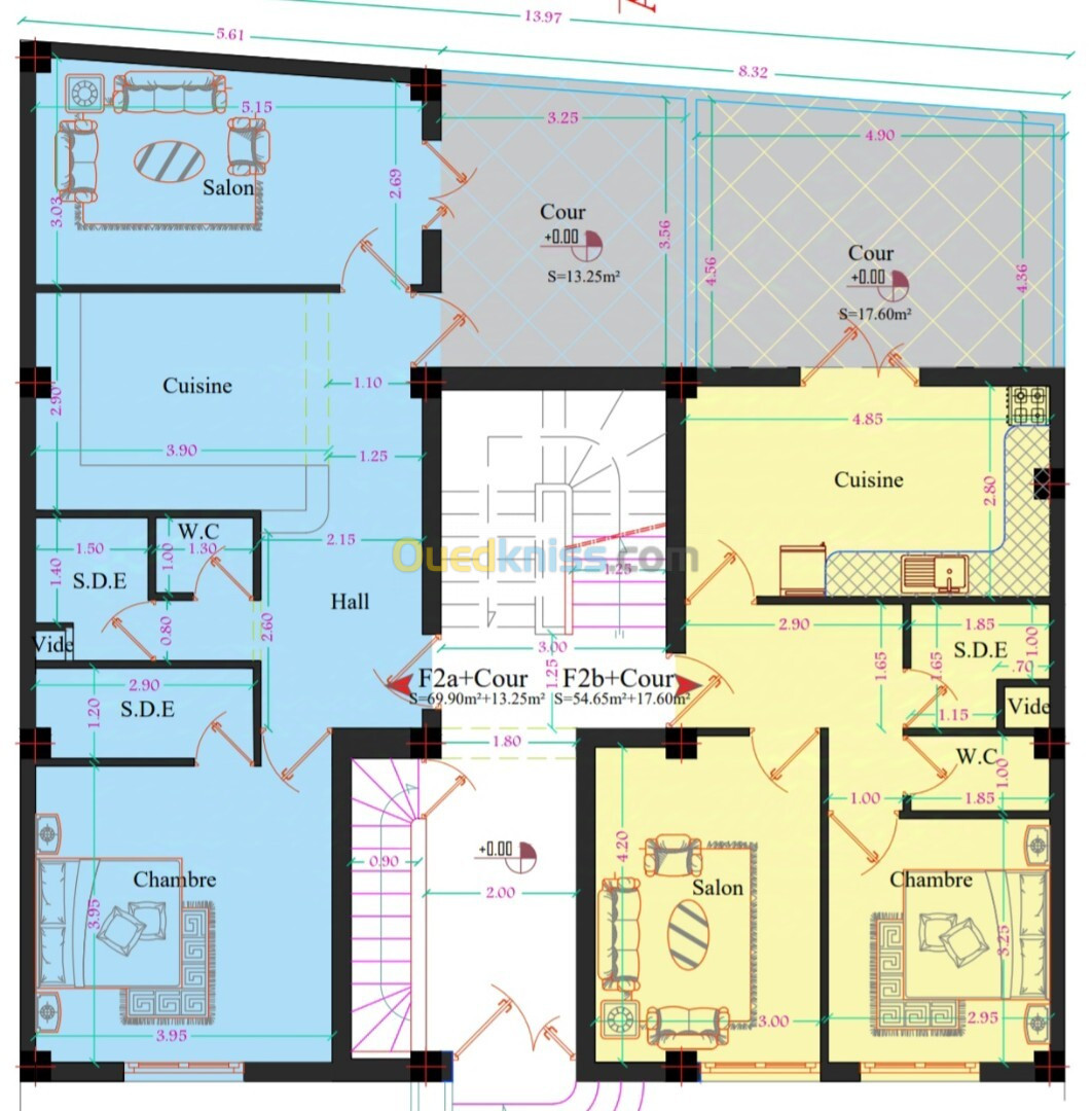 Vente Appartement F2 Alger Draria