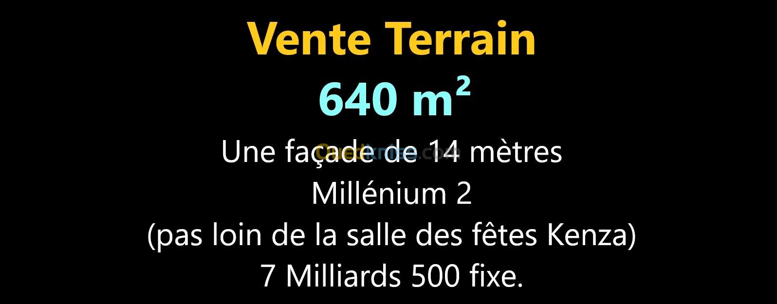 Vente Terrain Oran Bir el djir