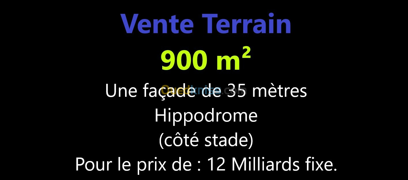 Vente Terrain Oran Oran