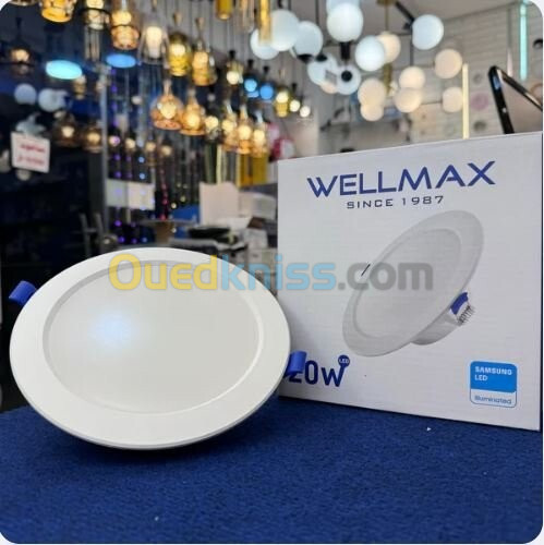 Spots 7W WELLMAX "ETANCHE"