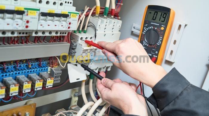 Electricien batiment alger 