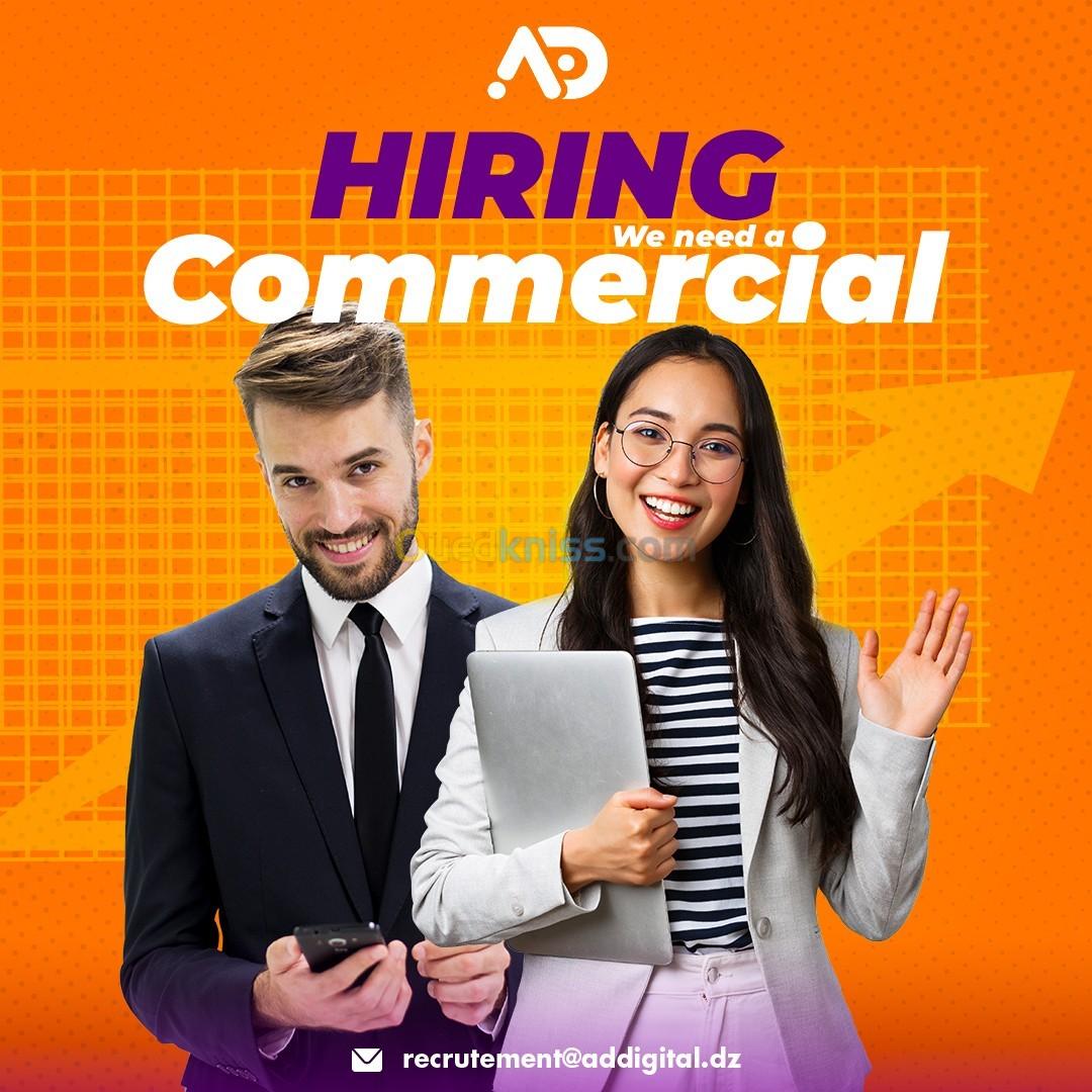 RECRUTEMENT COMMERCIAL  