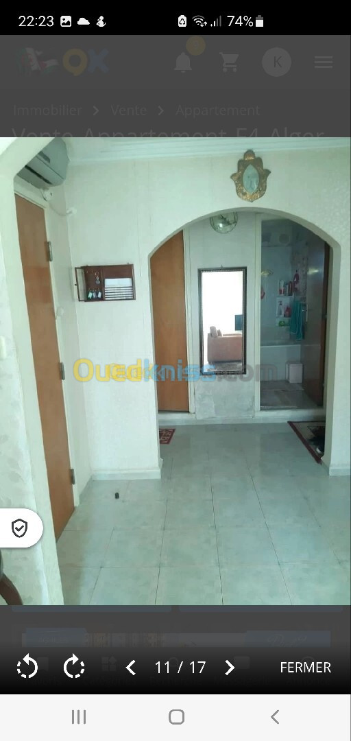 Location Appartement Alger Dely brahim