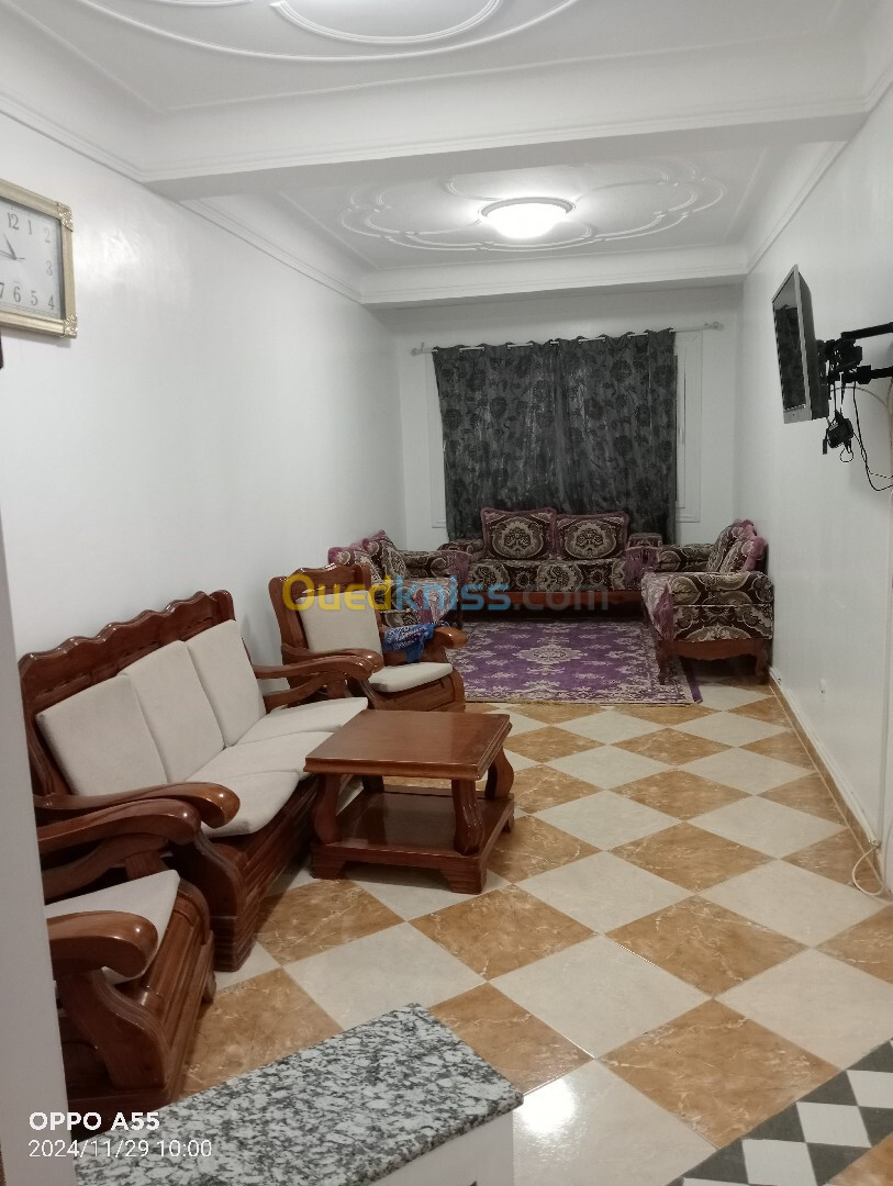 Location Appartement F3 Mostaganem Mostaganem