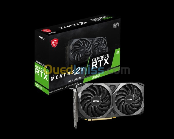 GPU RTX 3060 8GB MSI VENTUS 8GB