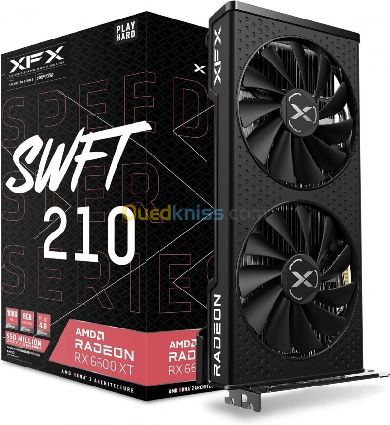 GPU RX 6600 XFX NEW 8GB