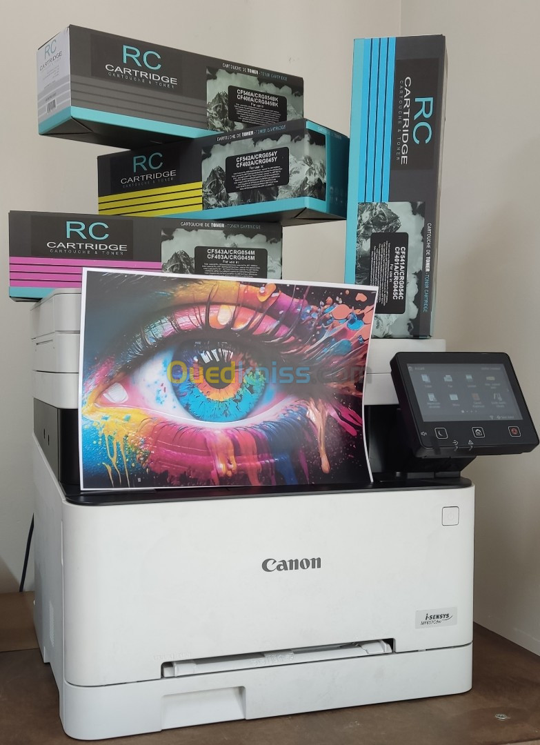 Canon i-SENSYS MF657Cdw + jeux de toners neuf