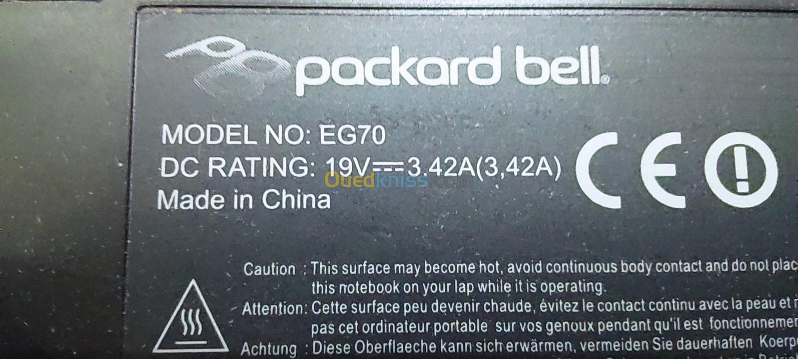 Carcasse Packard Bell EG70 