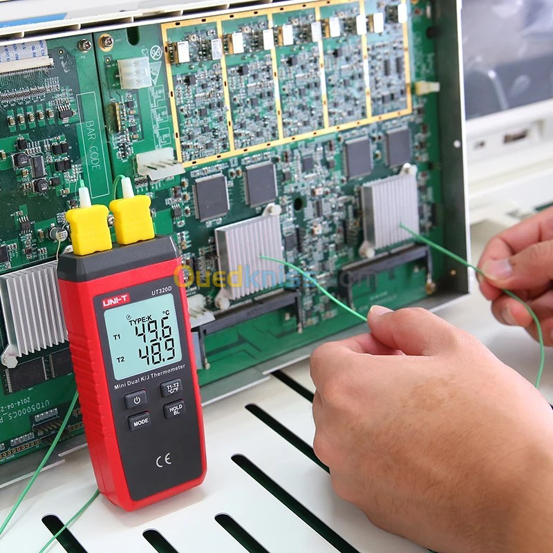 UNI-T UT320A thermomètre thermocouple Digital -50C  à 1200 C Testeur Haute Température