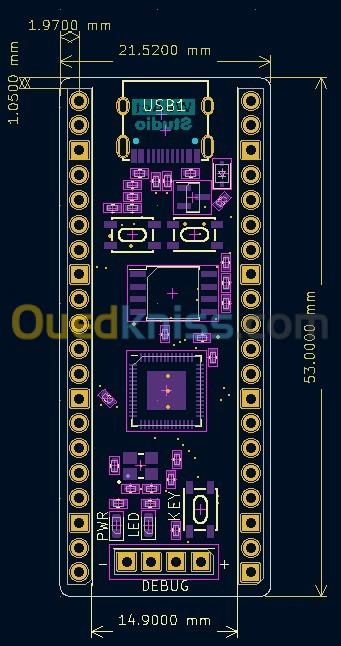 Raspberry Pi Pico Board, RP2040, 16MB arduino
