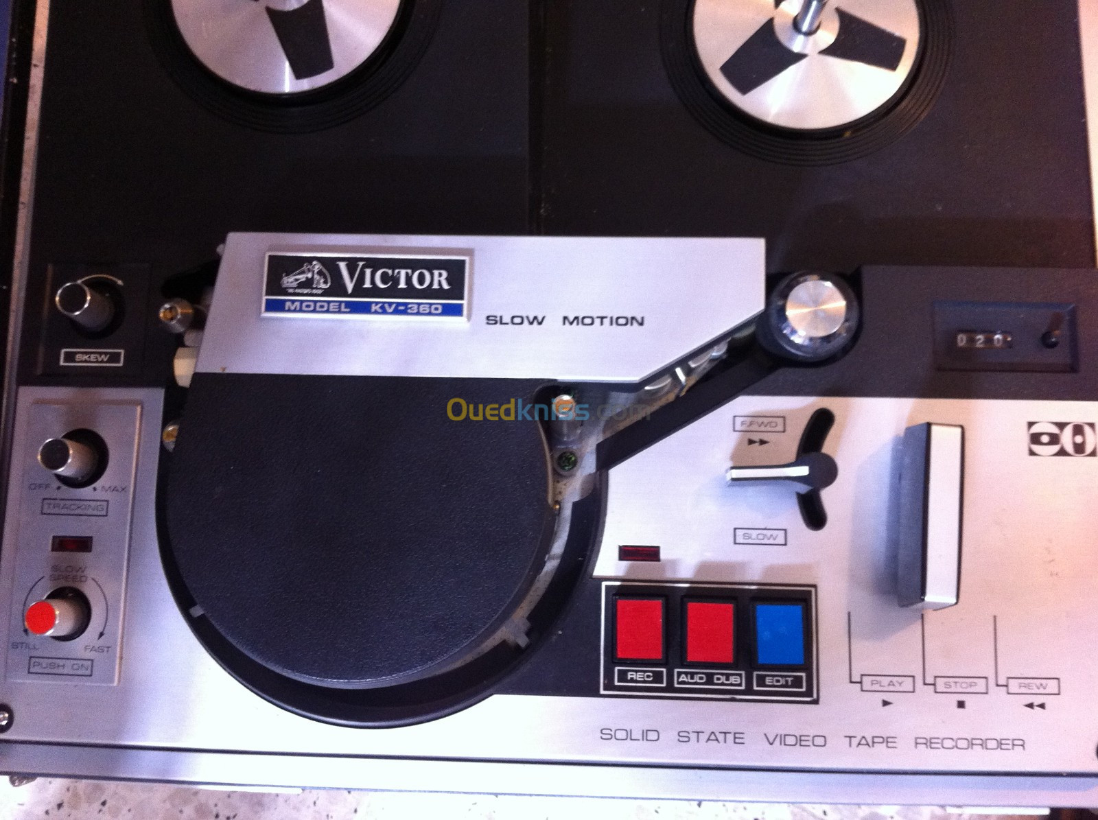 vintage Video Tape Recorder JVC VICTOR Model KV-360 Japan 