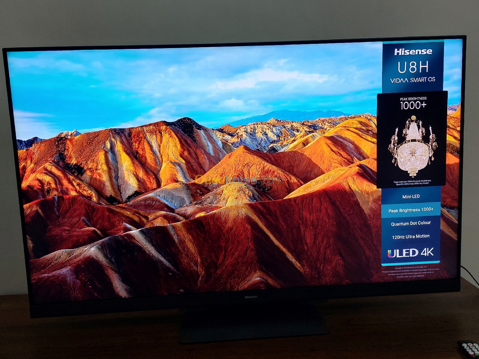 Hisense U8H 55"