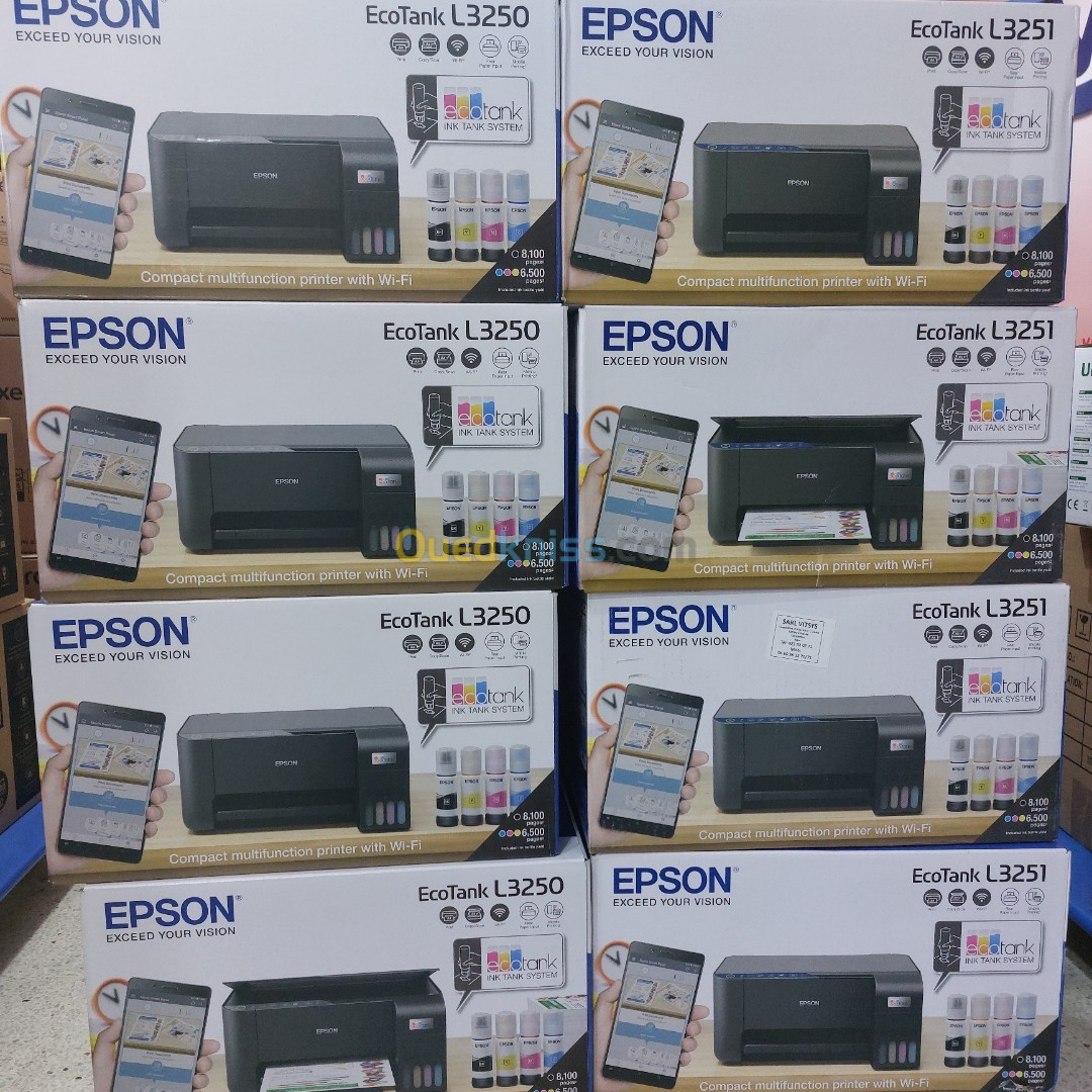 Imprimante Multifonction  L 3251 / L 3251 WIFI Epson Ecotank L3250 / L 3250