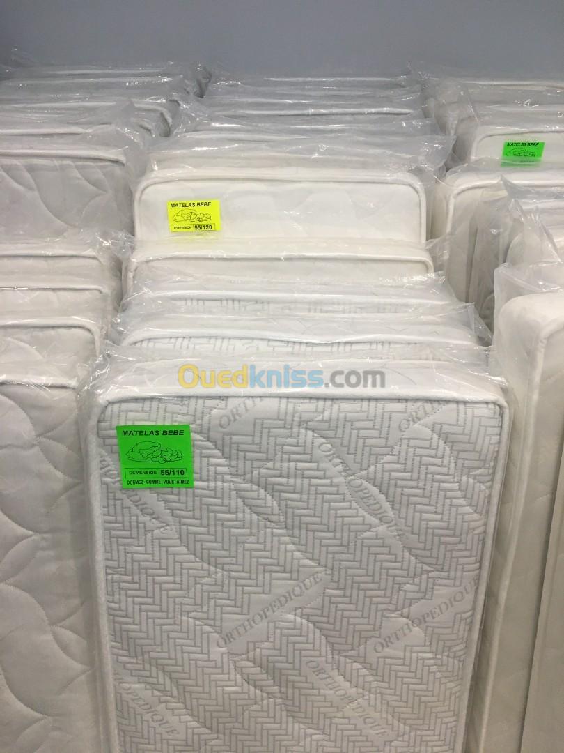 matelas bébé 100% coton جميع القياسات متوفرة