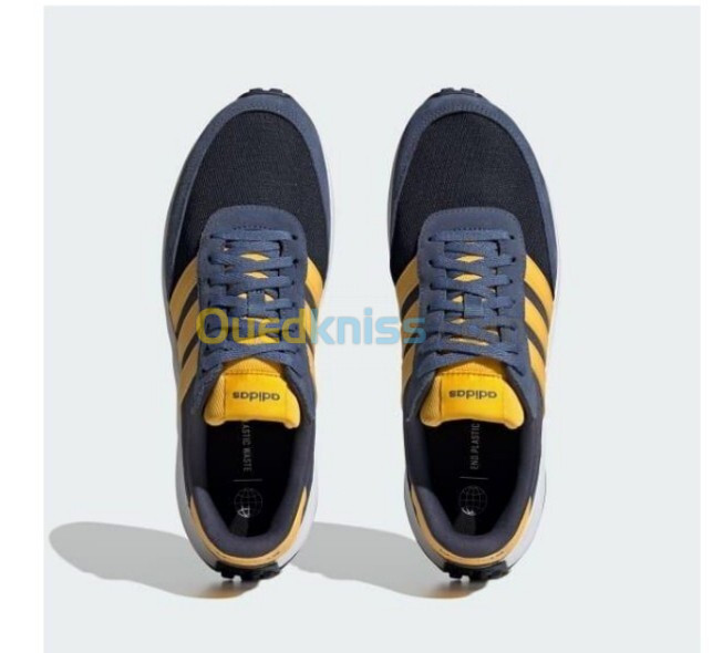 Basket  homme Run70s bleu/jaune