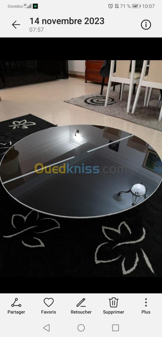 Table basse noir 