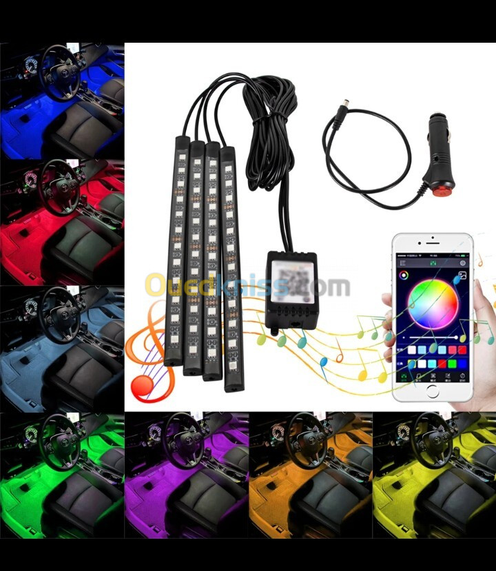 LED RGB INTÉRIEUR AUTO 