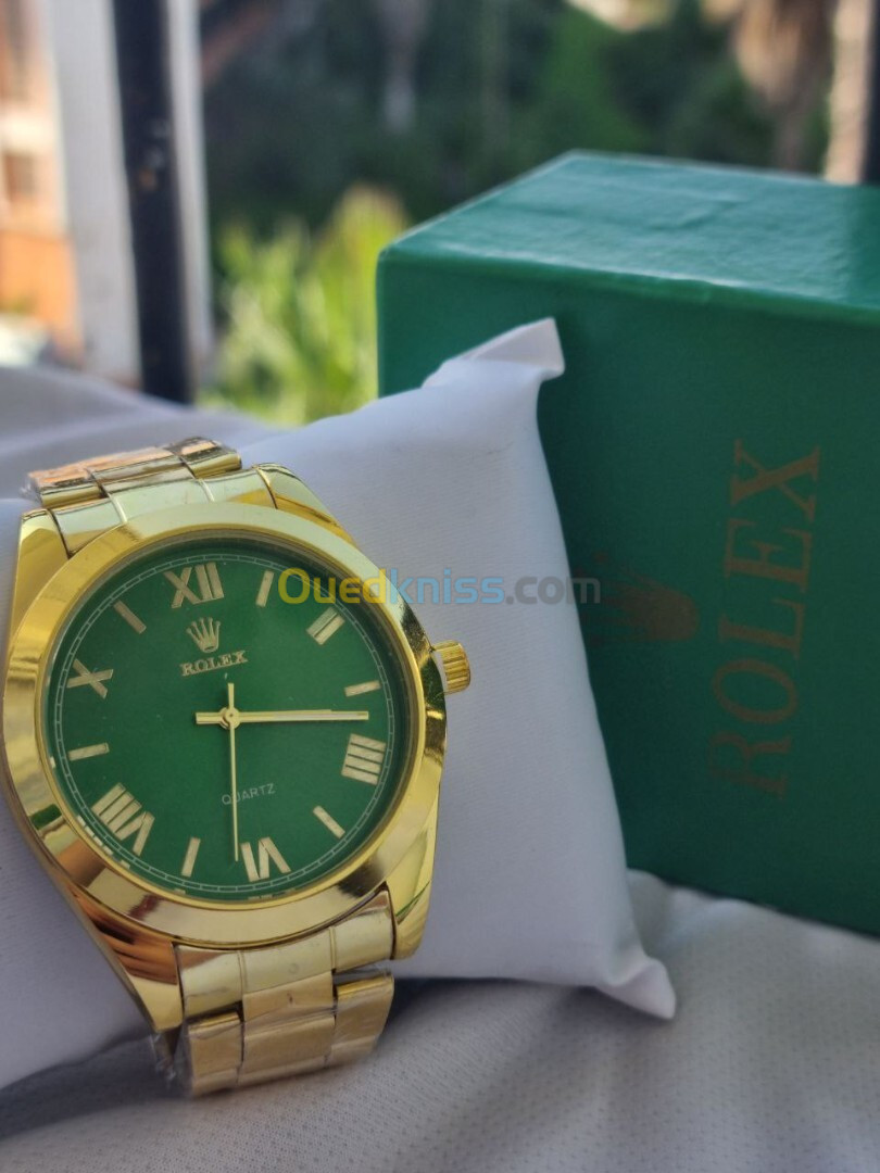 Montre rolex vert 