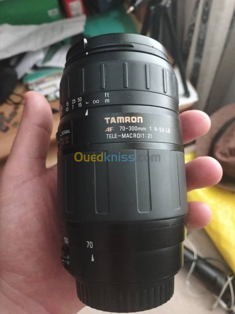 Tamron 70-300mm macro pour canon