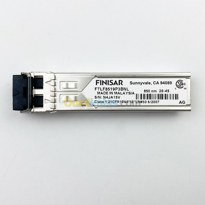 Module SFP Finisar Multi Mode 850nm LC (disponible 12 pièces)