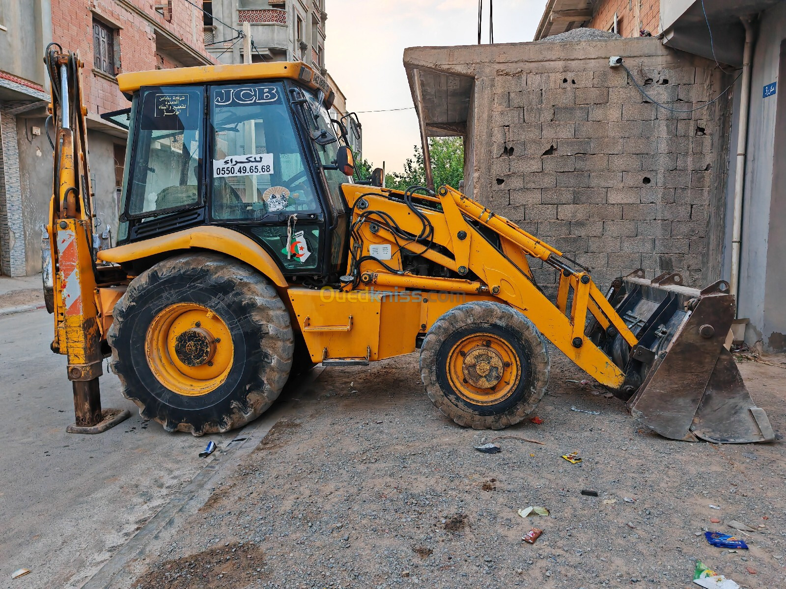 jcb rétro chargeur 1998