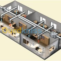 Bureau d'études techniques et d'ingénierie-Etudes HVAC-Climatisation-Chauffage-Ventilation-Plomberie sanitaire-réseau anti incendie-