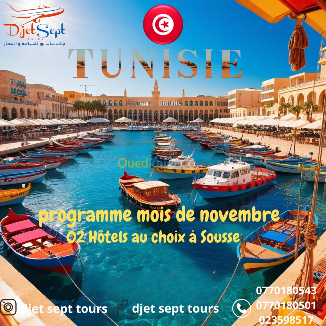 VOYAGE ORGANISER TUNISIE 