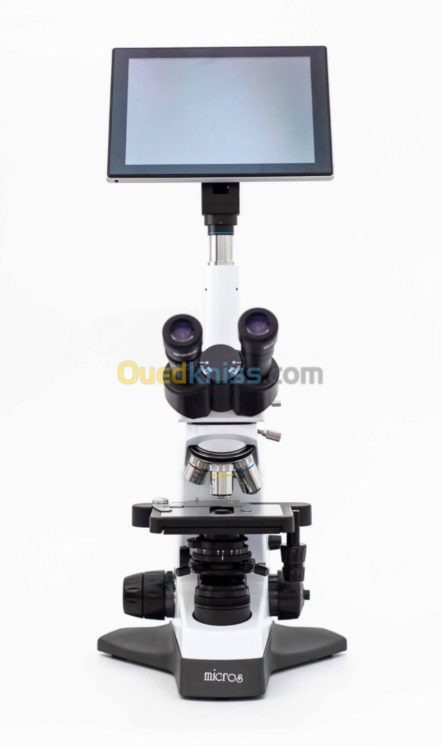 MICROSCOPE DIGITAL DE LABORATOIRE MICROS AVEC CAMÉRA ET TABLETTE 