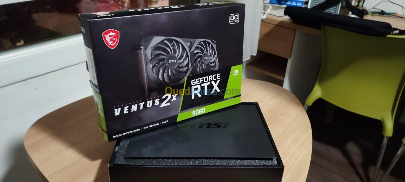 GEFORCE RTX 3060 Ventus 2X 12 GO GDDR6