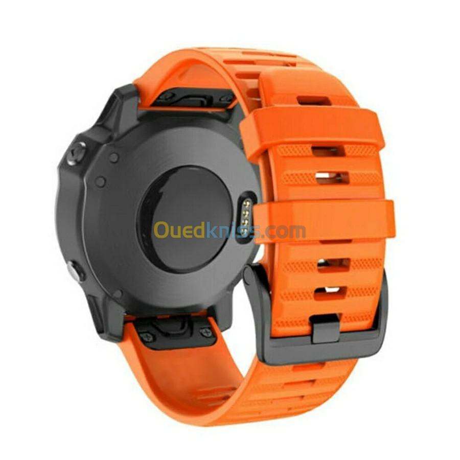 Bracelet de montre en silicone Easyfit pour Garmin Fenix