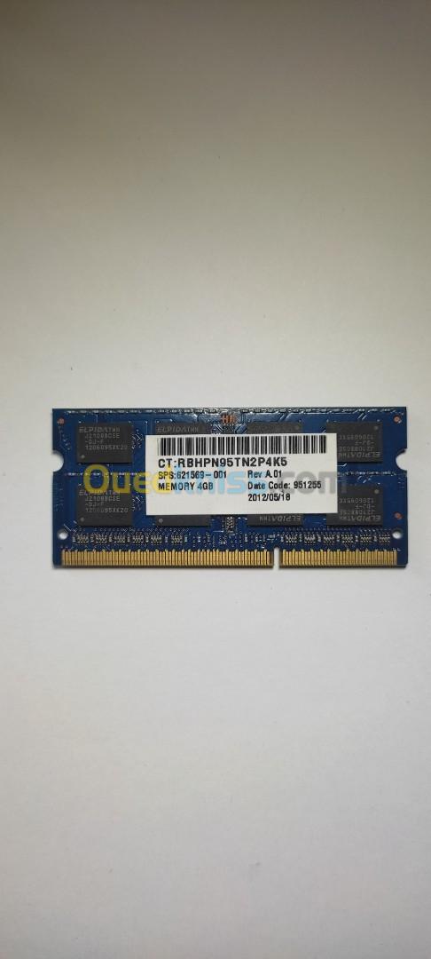 Ram Elpida DDR3 4GB 1333MHz RAM 2Rx8 PC3-10600S SODIMM 204pin