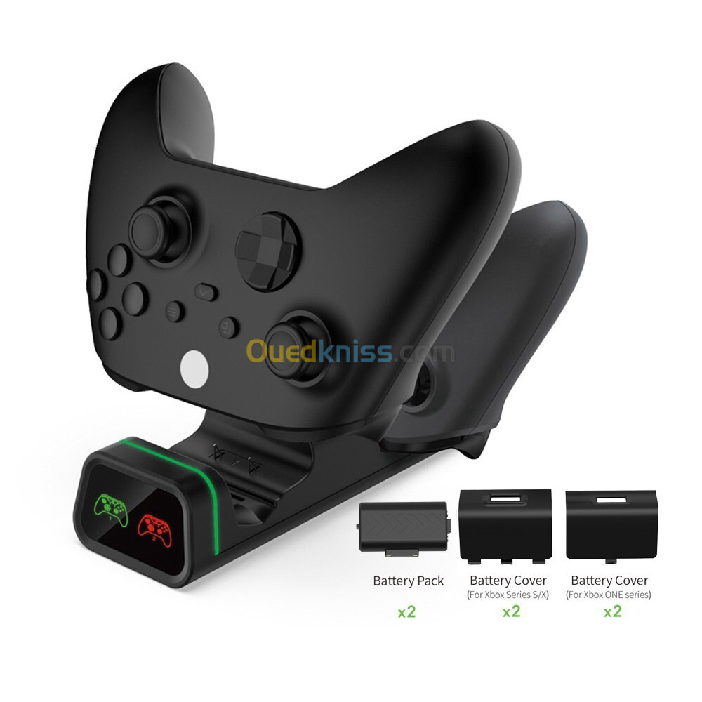 Station de Charge 2 Manette pour Manette X-Series  S/X & X-One S/X TYX-19006X DOBE