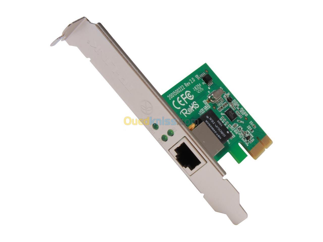 Carte Réseau RJ45 PCI Express Gigabit 10/100/1000Mbps TG-3468 TP-Link