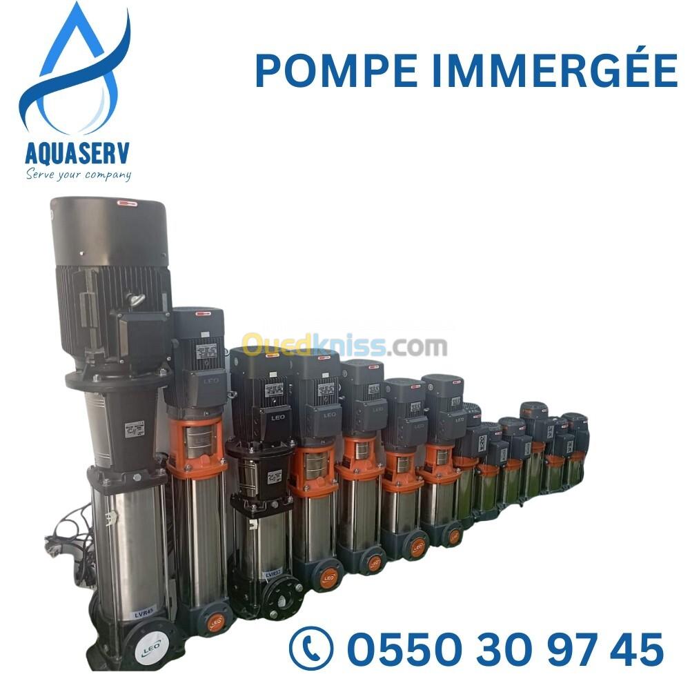 POMPE A EAU CENTRIFUGE MULTICELLULAIRE VERTICALE 