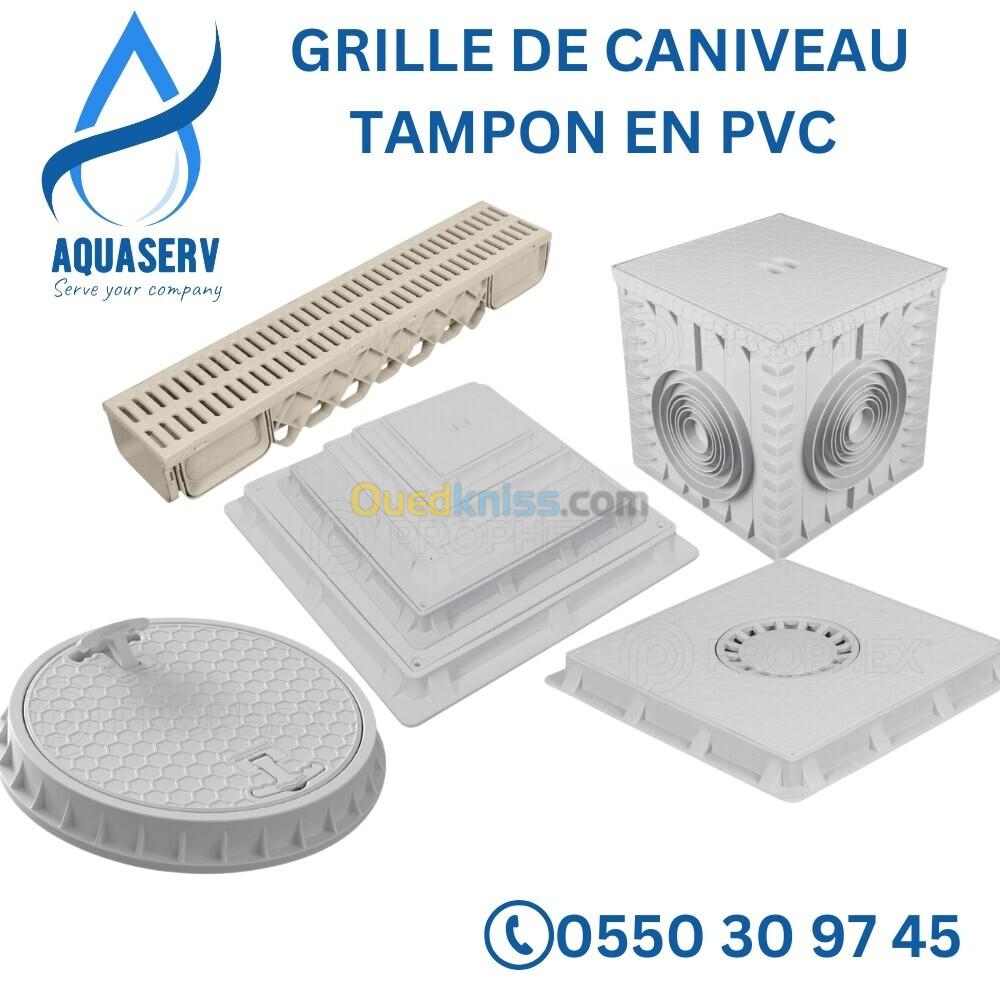 Tampon & Regard en PVC (Plastique - Polypropylène) - Marques : AIRGAMA|LUXWARES|EVAKIA